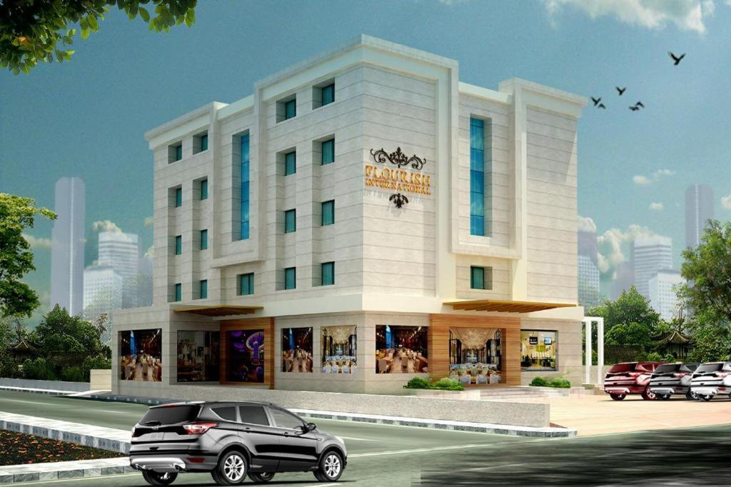 Hotel Flourish International Ahmedabad Esterno foto