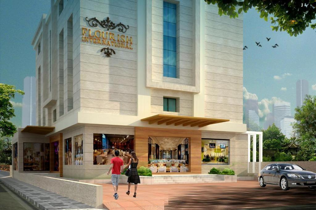 Hotel Flourish International Ahmedabad Esterno foto